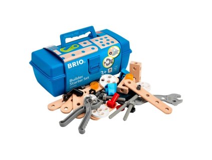 builder startovaci set v kufriku 48 ks brio 34586