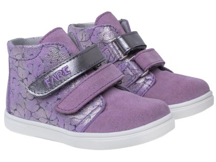 FARE KLASIK dětské celoroční kotníkové boty růžové