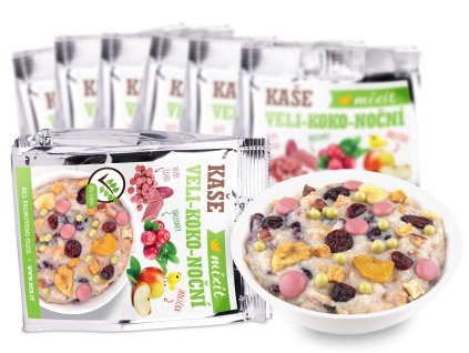 Veli koko noční kaše do kapsy