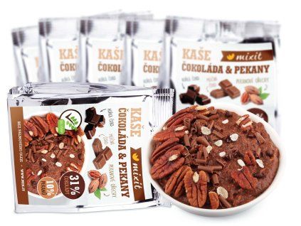 kaše čokoláda a pekany 6ks CZ SK