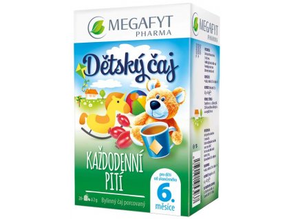 Megafyt Dětský čaj KAŽDODENNÍ PITÍ 20x2g