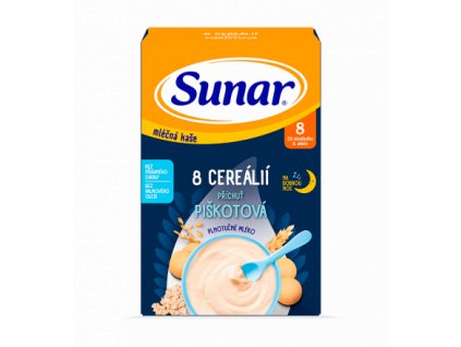 750x830 Sunar mléčná kaše 8 cereálií piškotová 210g 398x440