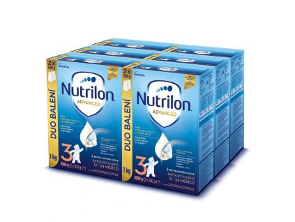 Nutrilon 3 Advanced balení 6 x 1 kg