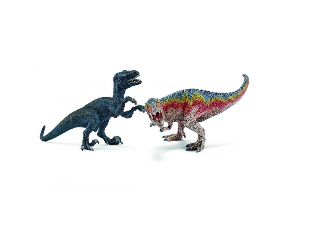 Schleich 42216 T - Rex a Velociraptor