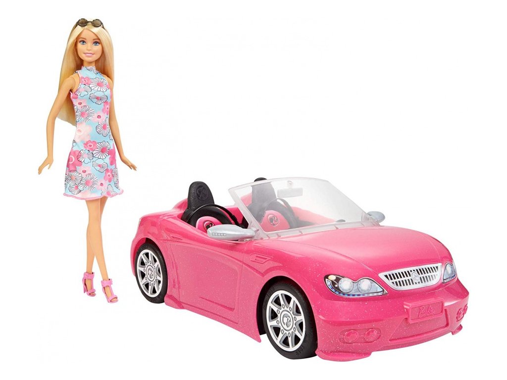 Barbie Fiat 500 Doll and Vehicle Barbie GXR57 Puppe
