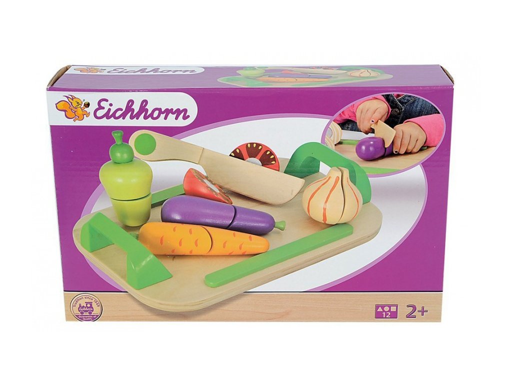 Eichhorn 3701 Set prkénko s nožem a zeleninou