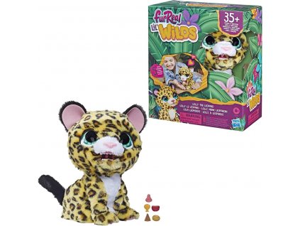 hasbro furreal lil wilds lolly leopardi interaktivni plysak f4394