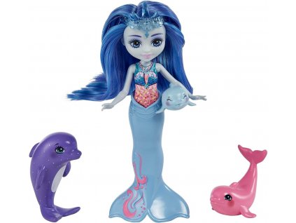 mattel royal enchantimals morske kralovstvi rodinka delfinu dorinda dolphin hcf72