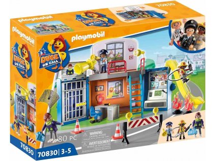 playmobil 70830 mobilni operacni stredisko