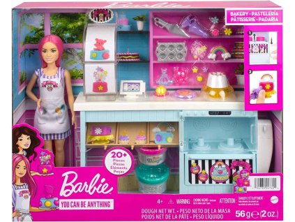 mattel barbie herni set pekarna hgb73 5