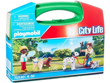 playmobil 70530 venceni psu prenosny box