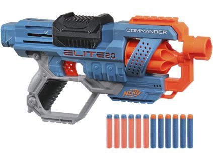 hasbro nerf elite 2 0f commander rd 6 pistole e9485