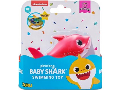 zuru robo alive mini baby shark zralok cervena ryba 7163