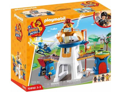 playmobil 70910 hlavni velitelstvi duck on call