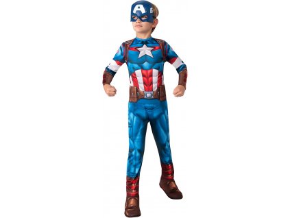 rubies 702563l detsky kostym marvel avengers captain america classic