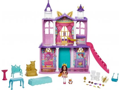 mattel enchantimals royal kralovsky zamek herni set hcg59