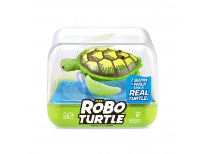 zuru robo alive turtle interaktivni zelva zelena 7192 z