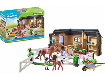 playmobil 71238 jezdecka staj