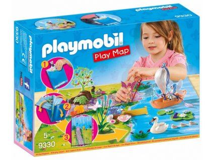 Playmobil 9330 Play Map hrací podložka ZEMĚ VÍL