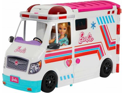 mattel barbie sanitka a klinika 2 v 1 hkt79 5