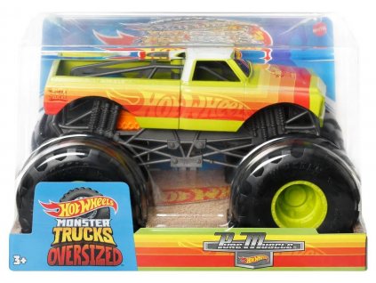 mattel hot wheels monster trucks 1 24 oversize pure muscle hkm60