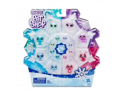 littlest pet shop frosted wonderland 16 pack 5010993600472