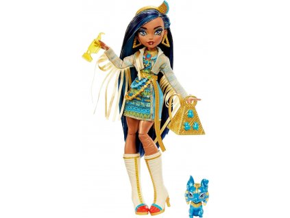 mattel monster high panenka monsterka cleo de nile hhk54