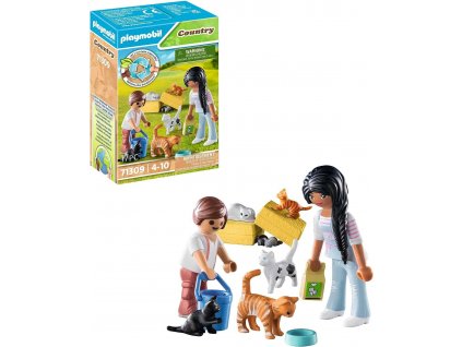 playmobil 71309 kocici rodina