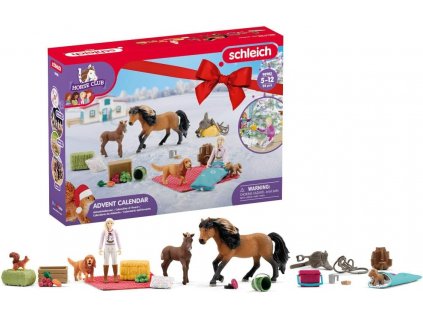 schleich 98982 adventni kalendar kone 2023