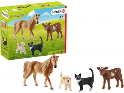 schleich 72161 startovaci sada zviratka farm world