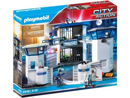 playmobil 6919 policejni centrala s vezenim