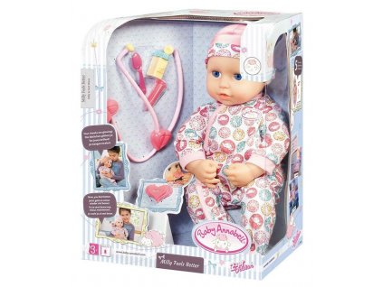 zapf creation baby annabell nemocna milly 701294