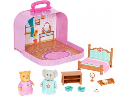 li l woodzeez sada loznice a cestovni kufr deluxe wz6812