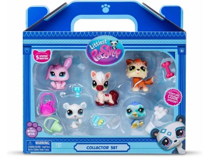 Hasbro Littlest Pet Shop LPS Set zimních zvířátek 5ks