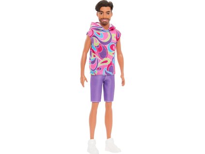 mattel barbie panenka model ken 227 brunet s vousy hrh26