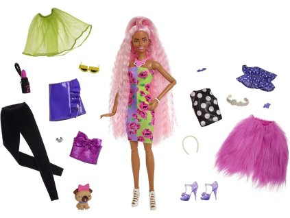 mattel barbie extra deluxe panenka s doplnky hgr60