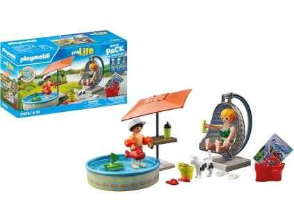 playmobil 71476 vodni hratky na zahrade