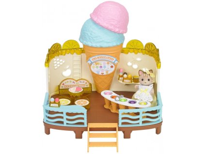 Sylvanian Families 5228 Zmrzlinová restaurace u moře