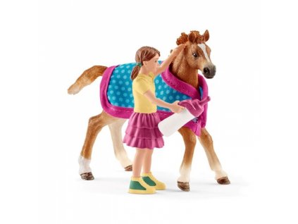 Schleich 42361 Hříbě s přikrývkou