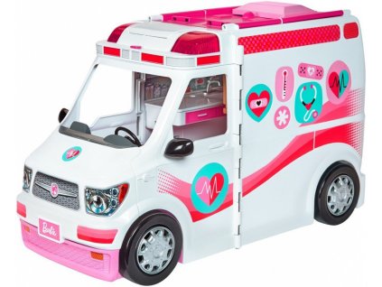 Mattel Barbie FRM19 Klinika na kolech, mobilní klinika s příslušenstvím