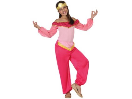 Atosa 26411 - dětský kostým arabská princezna, 7-9 let