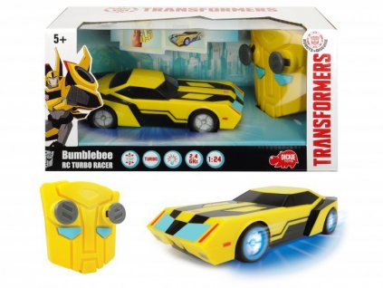 RC Transformers Turbo Racer Bumblebee 1:24, 18cm, 2kan