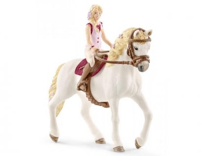 Schleich 42412 Blondýna Sofia na andaluské klisně -pohyblivé nohy 42540