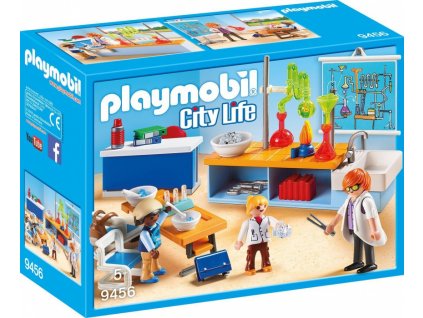 Playmobil 9456 učebna chemie