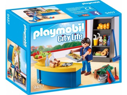 Playmobil 9457 správce s kantýnou