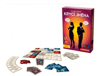 Mindok Krycí jména - hra se slovy