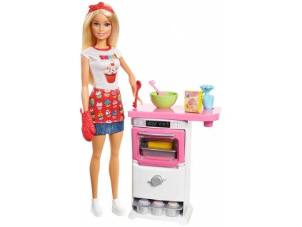 Mattel FHP57 Panenka Barbie pekárna