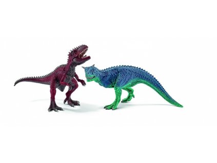 Schleich 42215 Dinosauři sada, Carnotaurus und Giganotosaurus