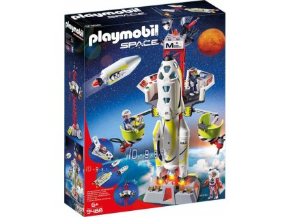 Playmobil 9488 Raketa na Mars s rampou