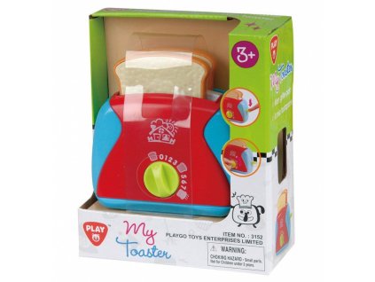 Playgo Toaster dětský toustovač 3-dílný set 3152